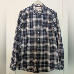 Goodthreads Cotton Shirt, Blue/White Plaid